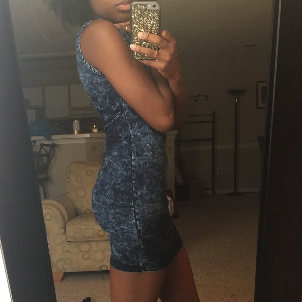 Mini Jean Dress - Picture 2 of 4